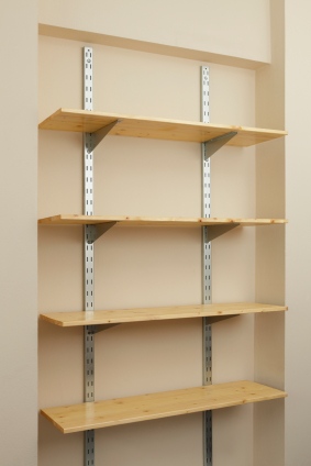 Shelving installed by Finer Details Home Improvement LLC